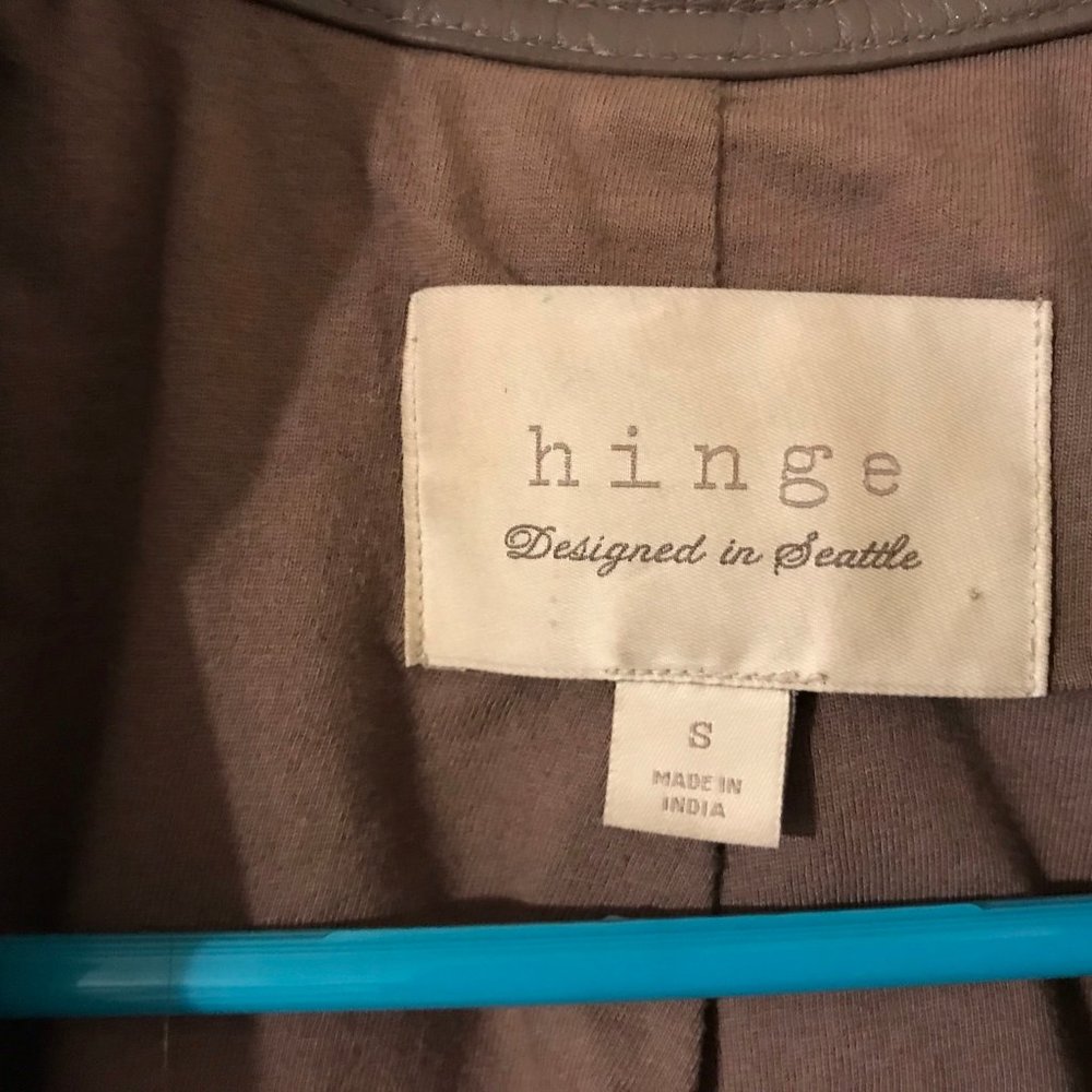 Hinge Super Soft Leather Jacket - Small - image 2